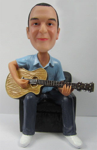 Male Guitar Player Bobblehead #1