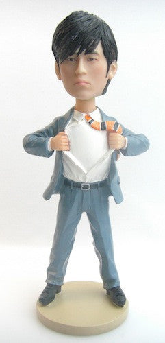 Custom Super Company Logo Man Bobblehead #2