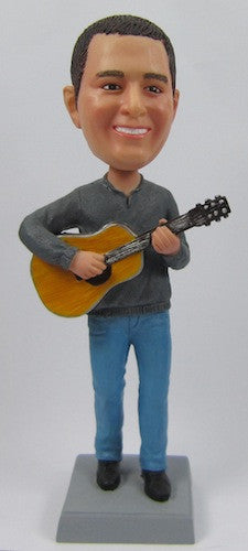 Male Guitar Bobblehead #6