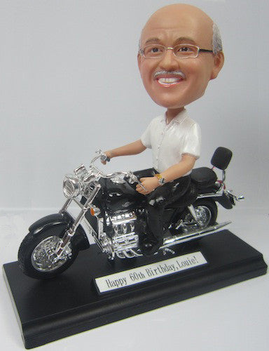 Honda Valkyrie Motorcycle Rider Bobblehead