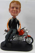 Male Motorcycle Rider Bobblehead