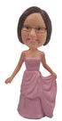 Pink Dress Bobblehead #2