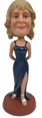 Blue Dress Bobblehead #1
