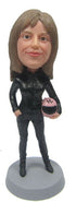 Racer Female Bobblehead
