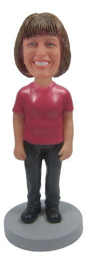 Casual Female Bobblehead #6