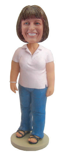 Casual Female Bobblehead #7