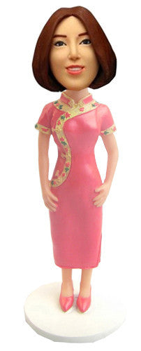 Asian Dress Bobblehead