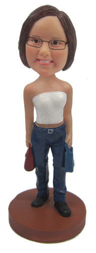 Casual Female Bobblehead #9