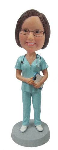 Doctor or Female Nurse Bobblehead