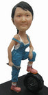 Female Mechanic Bobblehead