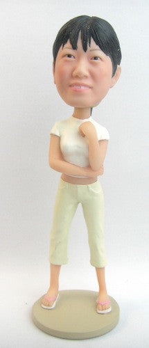 Casual Female Bobblehead #15