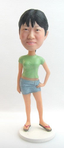 Casual Female Bobblehead #17