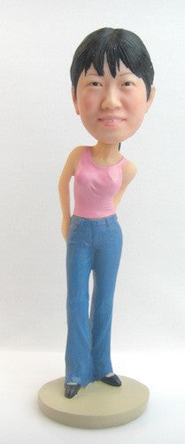 Casual Female Bobblehead #18