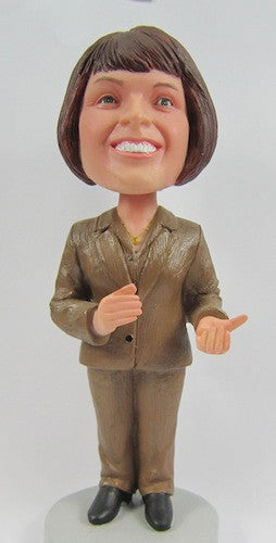 Business Woman Bobblehead #5