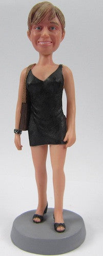 Female Dress Bobblehead #1