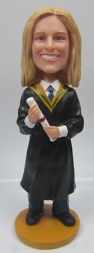 Graduation Female Bobblehead #4