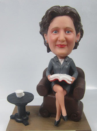 Business Woman Bobblehead #8