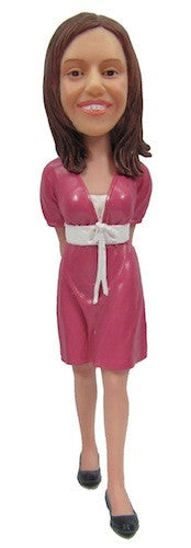 Female Dress Bobblehead #3