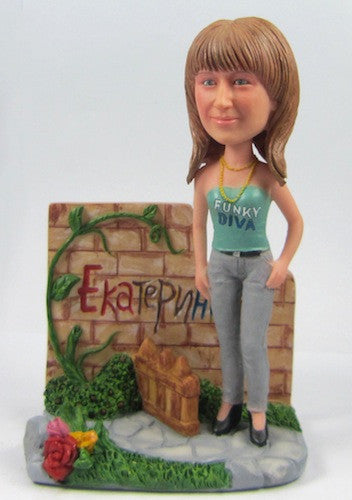 Female Diva Bobblehead