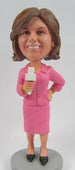 Business Woman Bobblehead #10