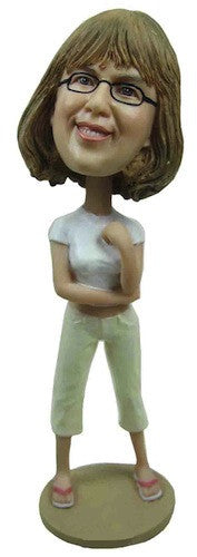 Business Woman Bobblehead #11