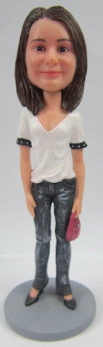 Casual Female Bobblehead #39