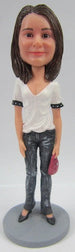 Casual Female Bobblehead #39