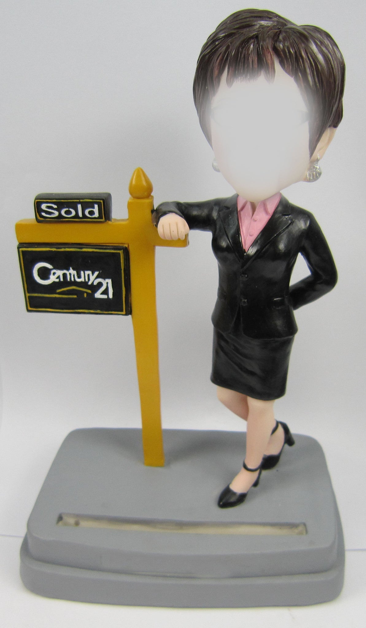 Custom Female Realtor Bobblehead #1