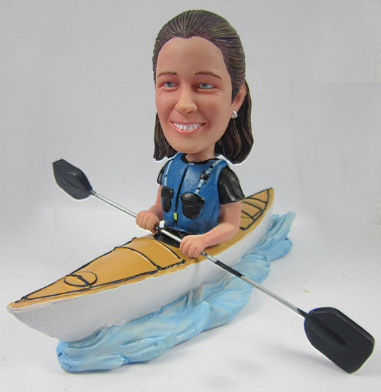 Female Kayaker