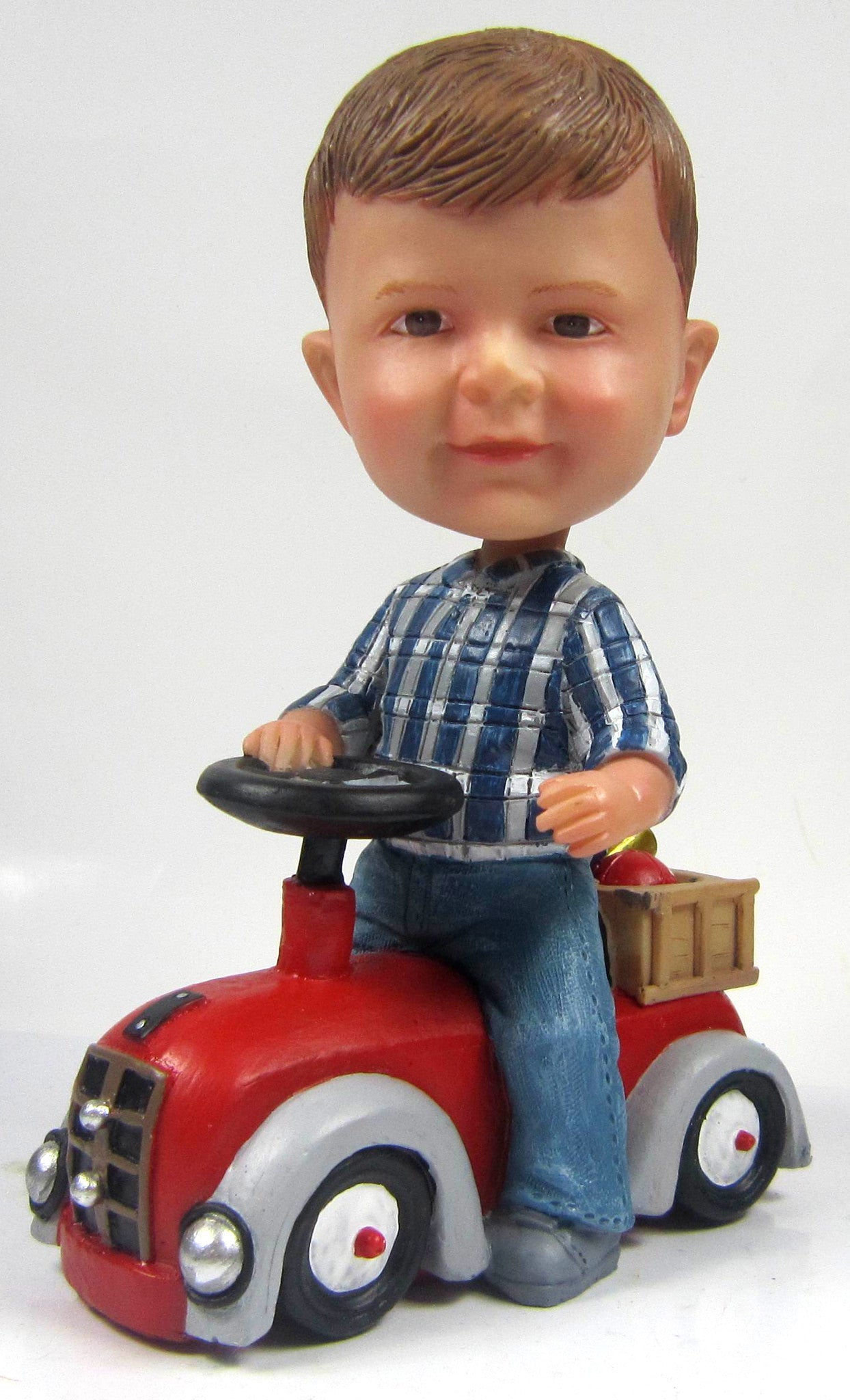 Bobblehead Driving Car