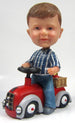 Bobblehead Driving Car