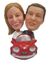 Couple in Car Bobbleheads #3