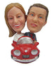 Couple in Car Bobbleheads #3