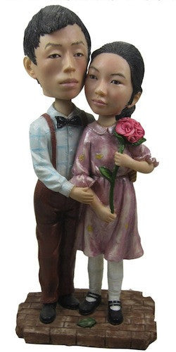 Classic Collectable Styled Couple Bobbleheads #4