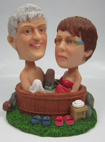 Classic Collectable Styled Couple Bobbleheads #8