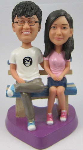 Classic Collectable Styled Couple Bobbleheads #10