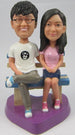 Classic Collectable Styled Couple Bobbleheads #10