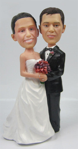 Wedding Couple Bobblehead #13