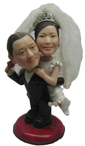 Wedding Couple Bobblehead #16