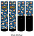 Back to the Future "Chibi All-Over" Unisex Socks