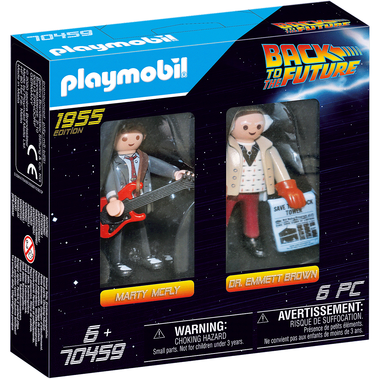 Back to the Future Playmobil Marty McFly & Dr. Emmett Brown 