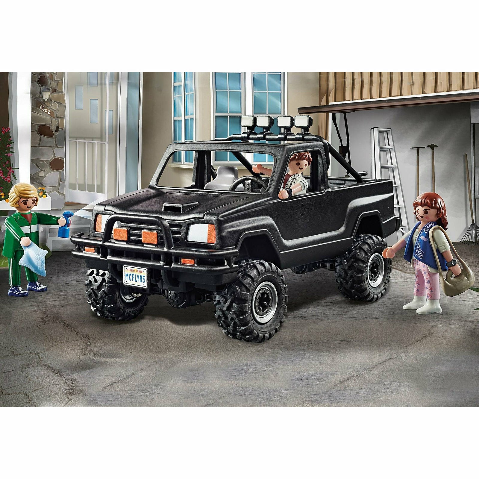 Playmobil Back to the Future 35-piece 1985 Marty's Pickup Truck playset