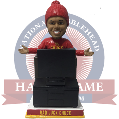 Bad Luck Chuck Kansas City Super Fan Bobblehead
