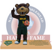 Baylor Bears 2021 Men's Basketball Game Used Championship Court Bobblehead