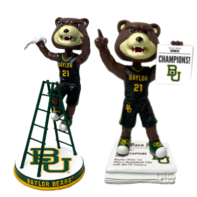 Baylor Bears 2021 NCAA Men's Basketball National Champions Bobbleheads