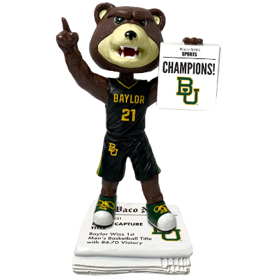 Baylor Bears 2021 NCAA Men's Basketball National Champions Bobbleheads