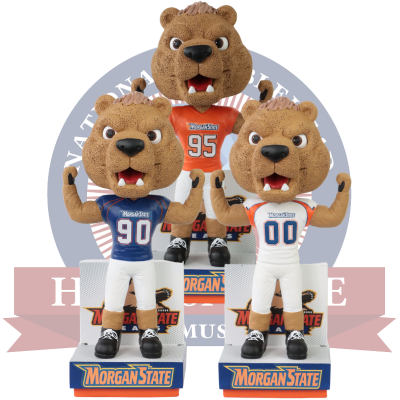 Benny the Bear Morgan State Bears Mascot Bobbleheads