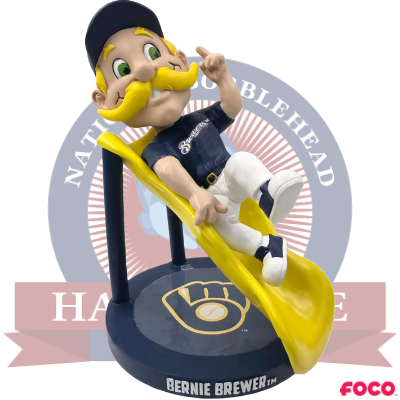 Bernie Brewer Milwaukee Brewers Mascot Slide Bobblehead