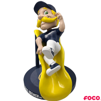 Bernie Brewer Milwaukee Brewers Mascot Slide Bobblehead