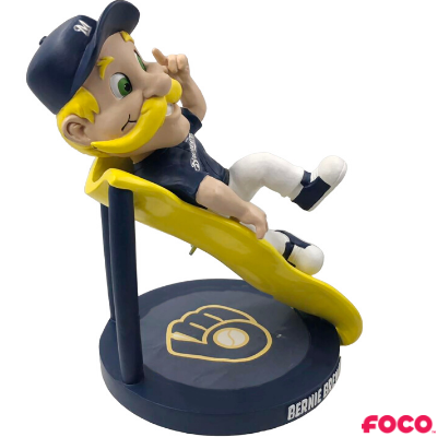 Bernie Brewer Milwaukee Brewers Mascot Slide Bobblehead